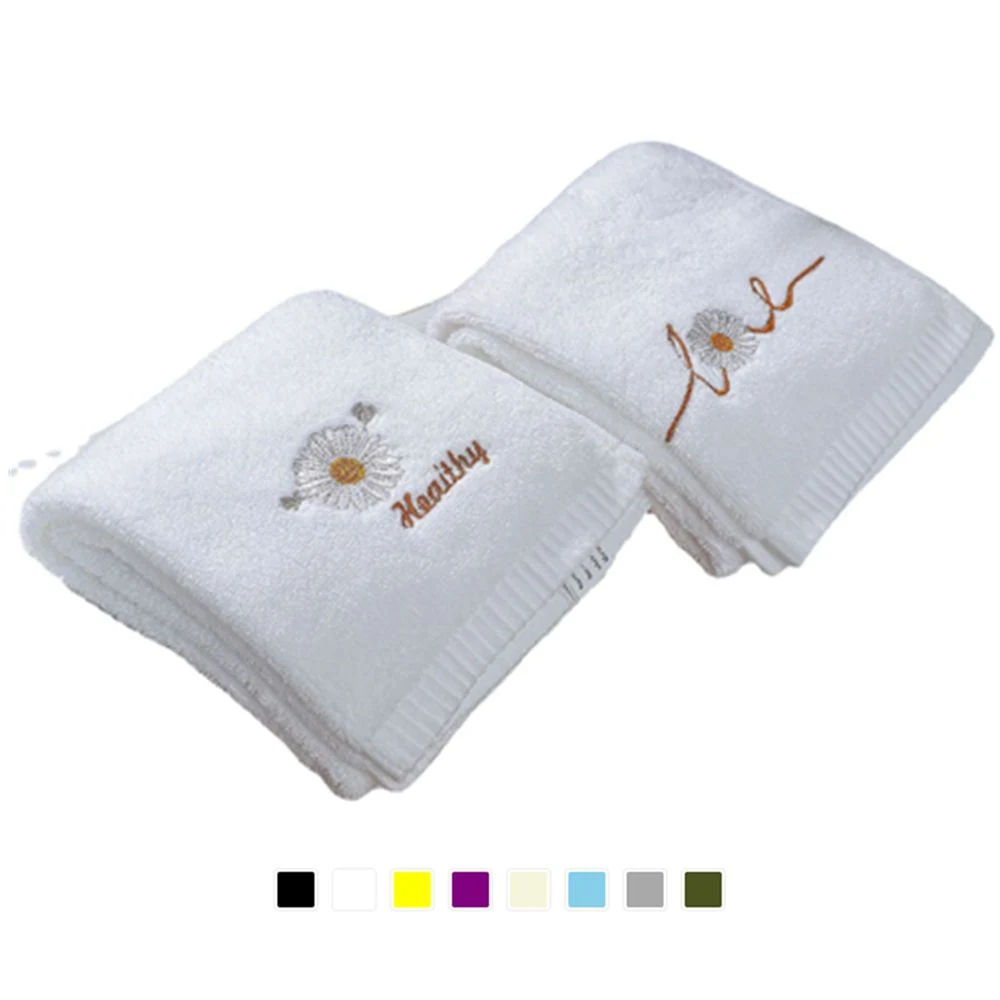 Hotel Resort Hemmed Cotton Hand Towel 1