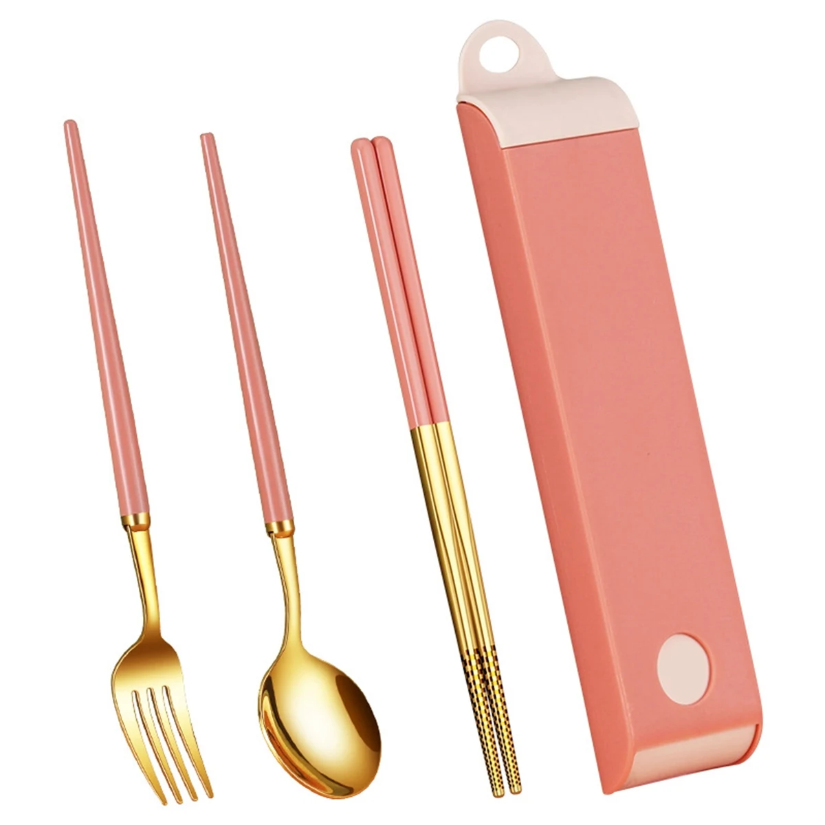 316 Stainless Steel Travel Utensils Set with Case 1