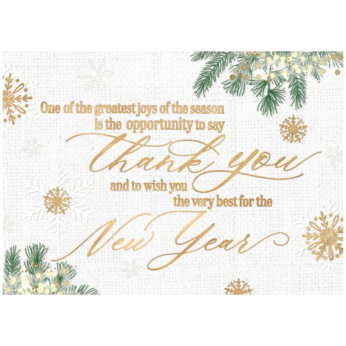 Glistening Gratitude Holiday Cards 1