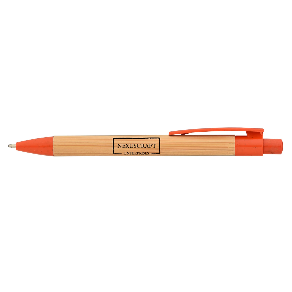 Fiji Bamboo Plastic Pen (1 Color Imprint) 1