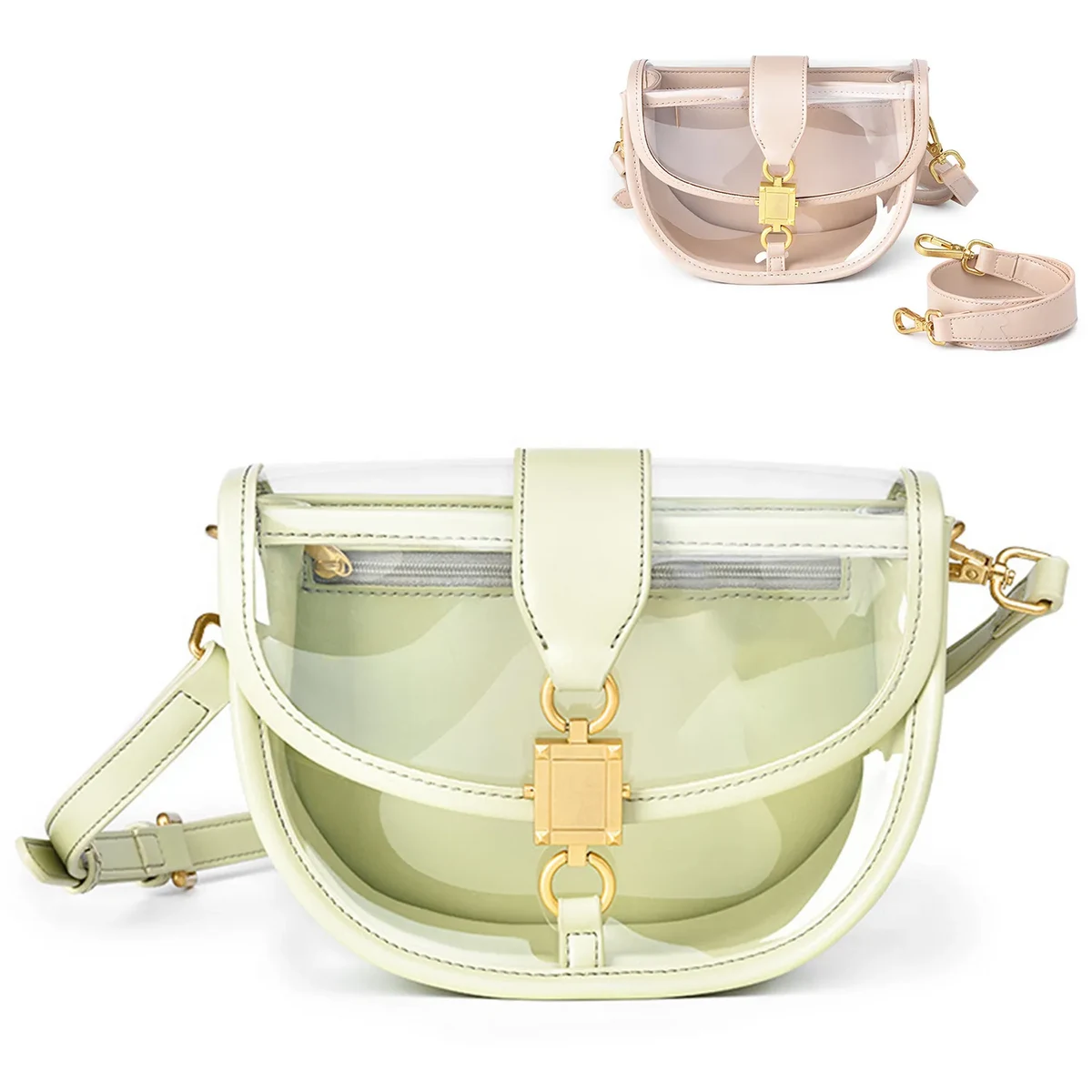 See Through Jelly Clutch Bag for Women and Girls 1
