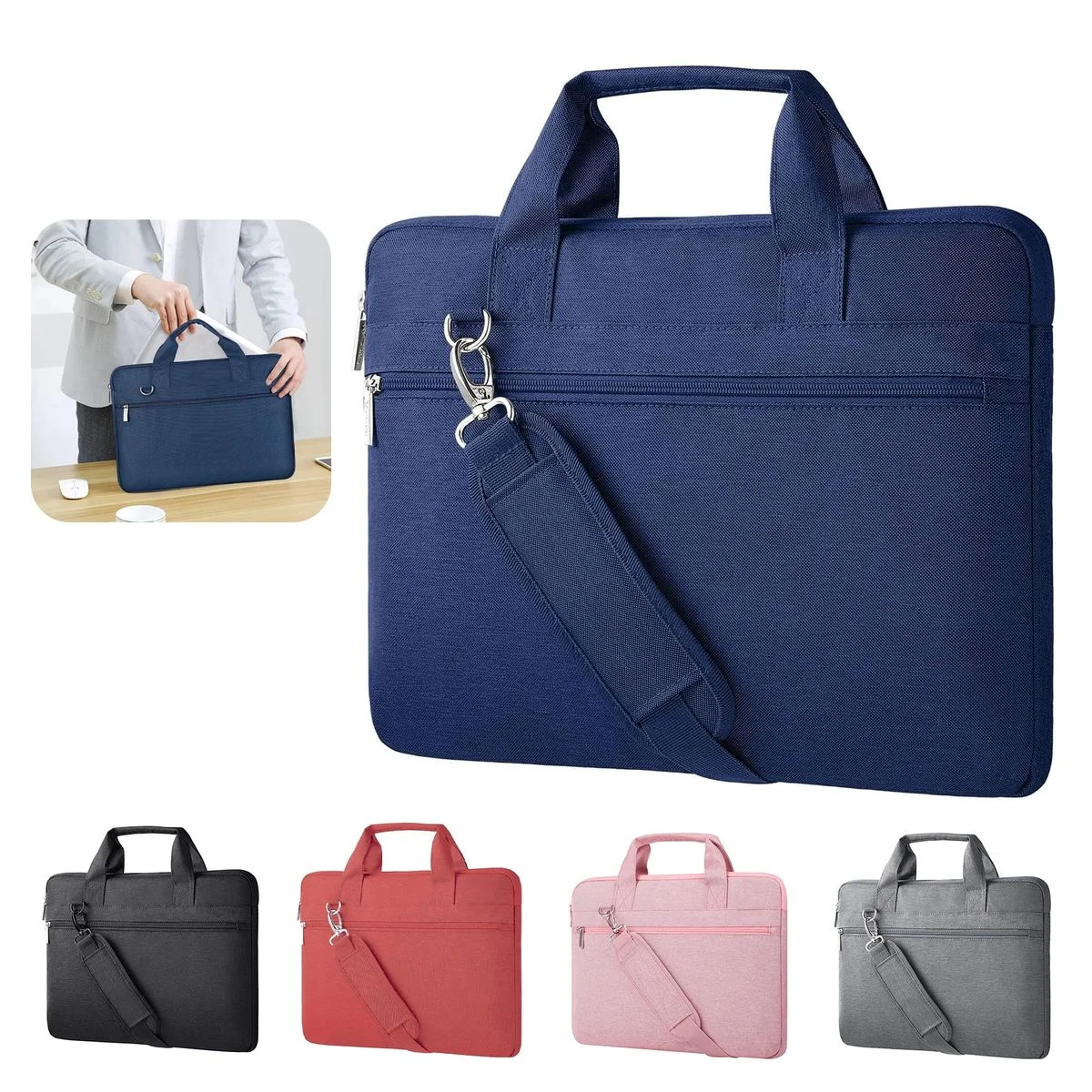 Protective Computer Carrying Briefcase 1