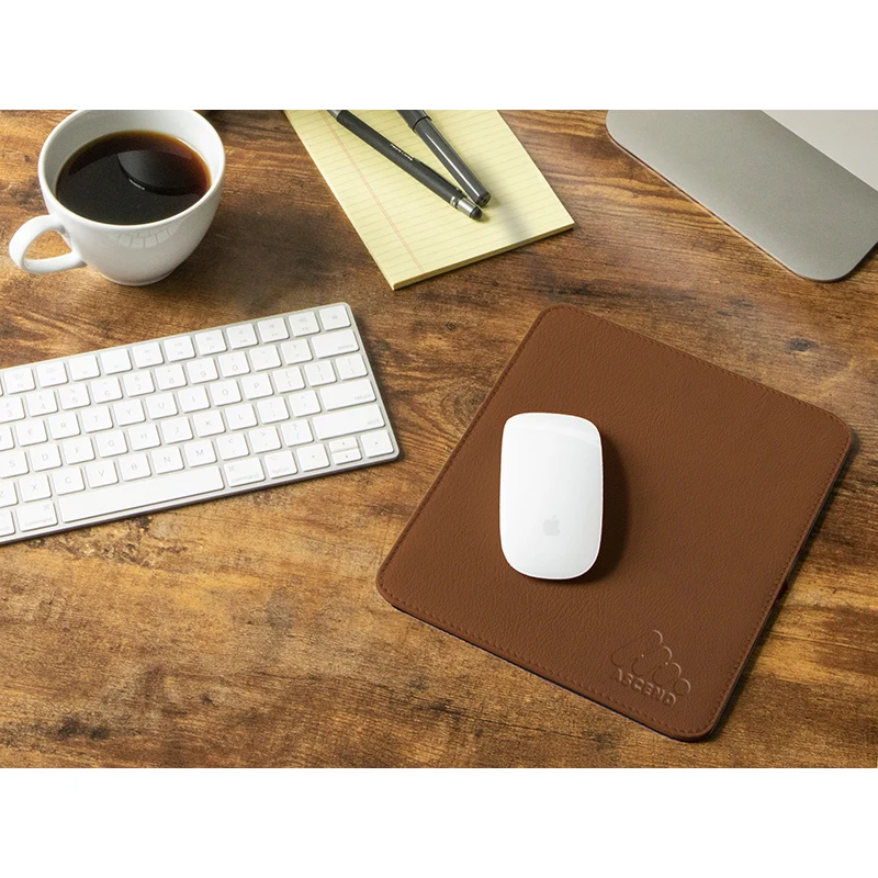 Real Leather Mouse Pad 1