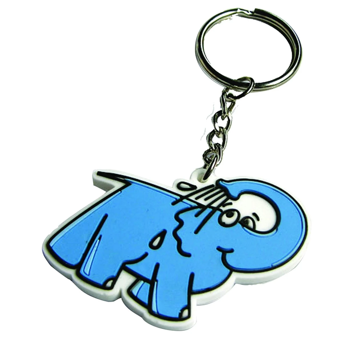 3.5 inch 2-D PVC KEY TAGS 1
