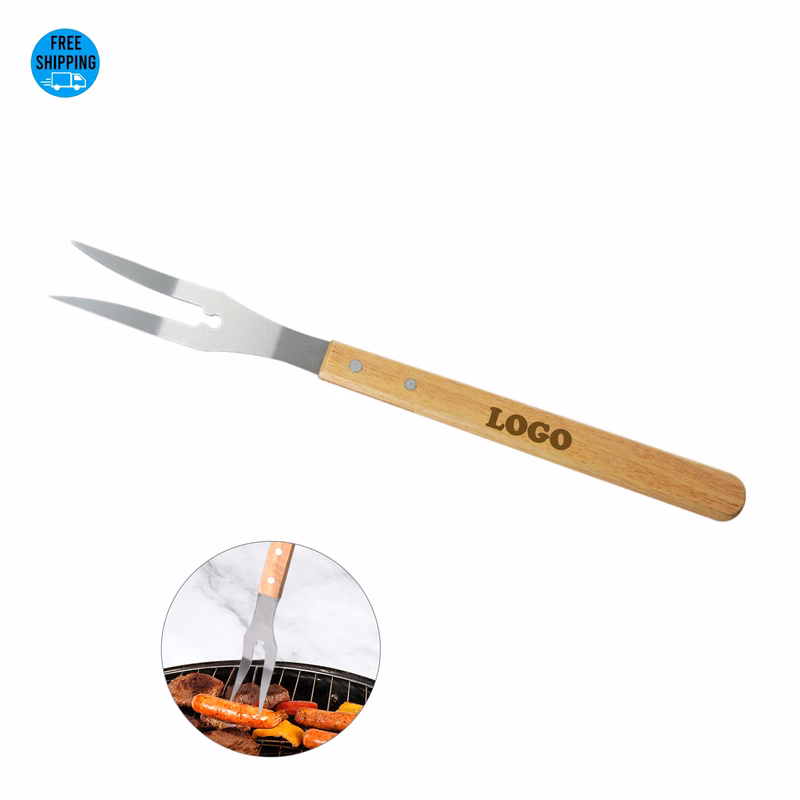 BBQ Fork with Wood Handle