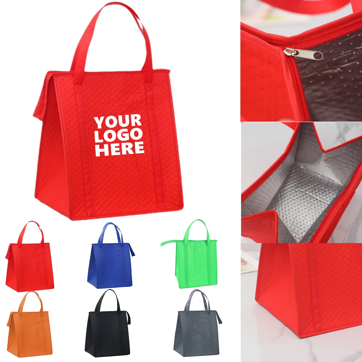 Premium Insulated Meal Prep Lunch Tote Bag 1