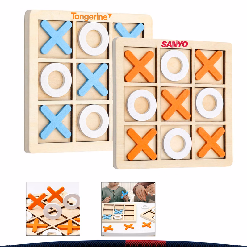Wooden XO Tic-Tac-Toe Toy