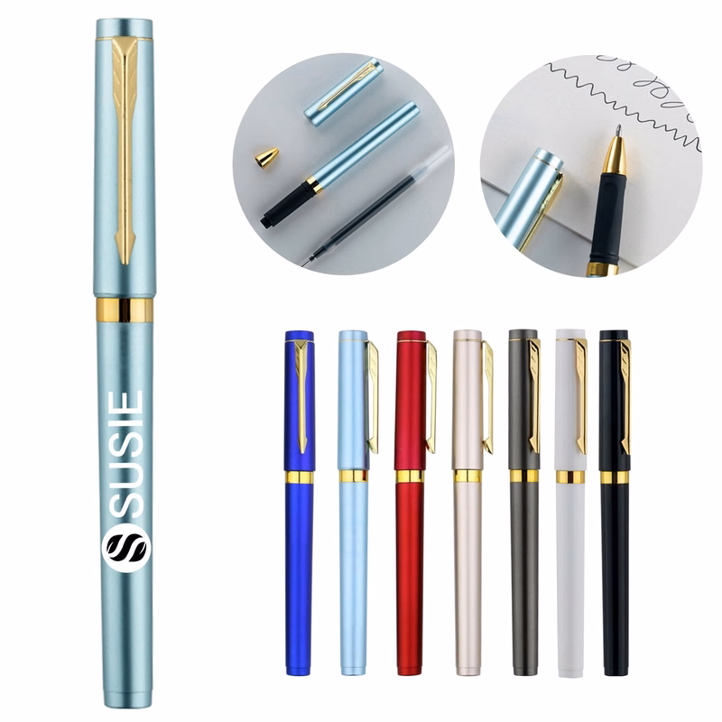 0.7Mm Imitation Metal Ink Pen