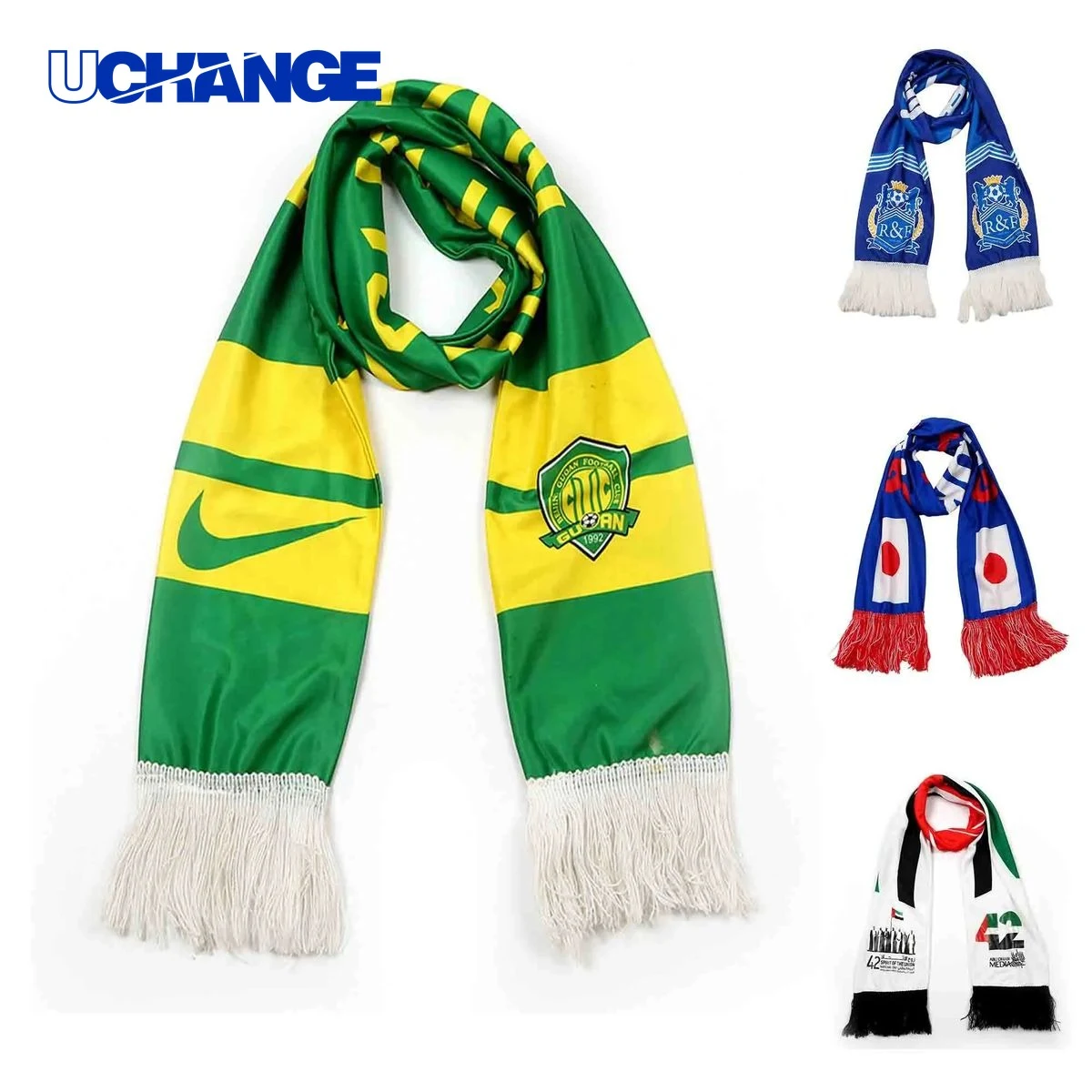 High-Definition Soccer Knit Scarf 1