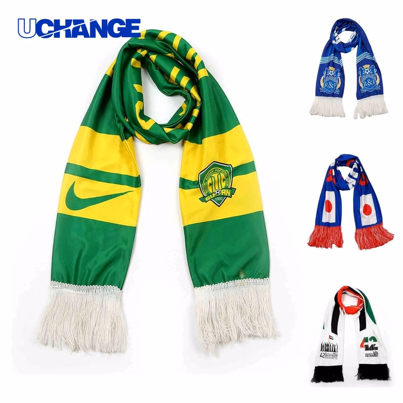 High-Definition Soccer Knit Scarf