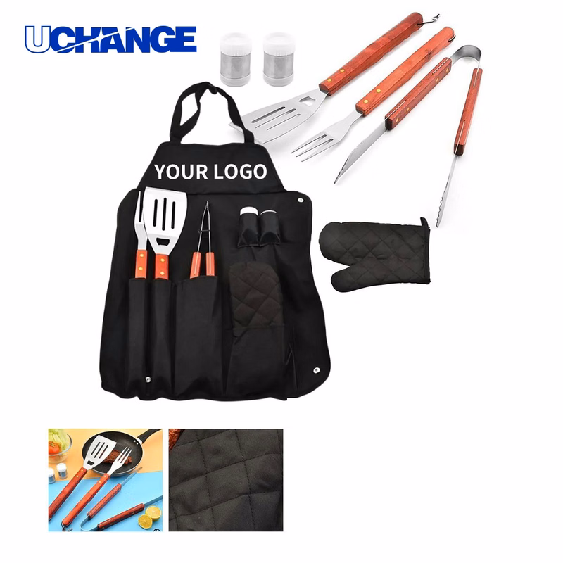 All in One Barbecue Cooking Kit with Storage for Outdoor Use