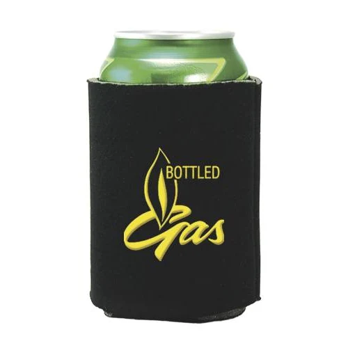 Folding Foam Can Cooler - 2 Side Screen Print 1