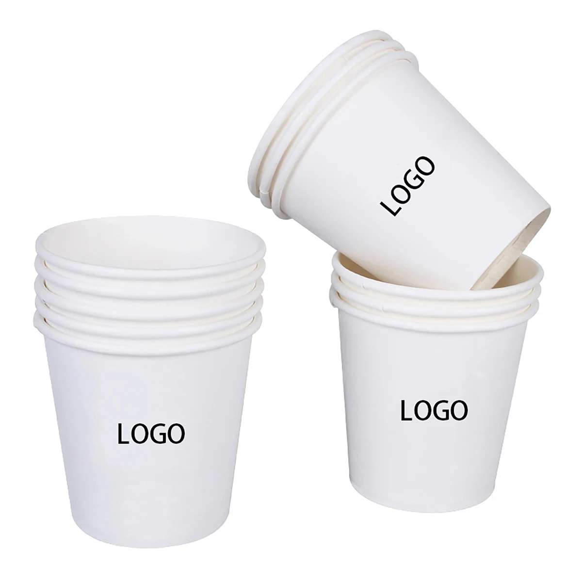 9oz White Paper Cup 1