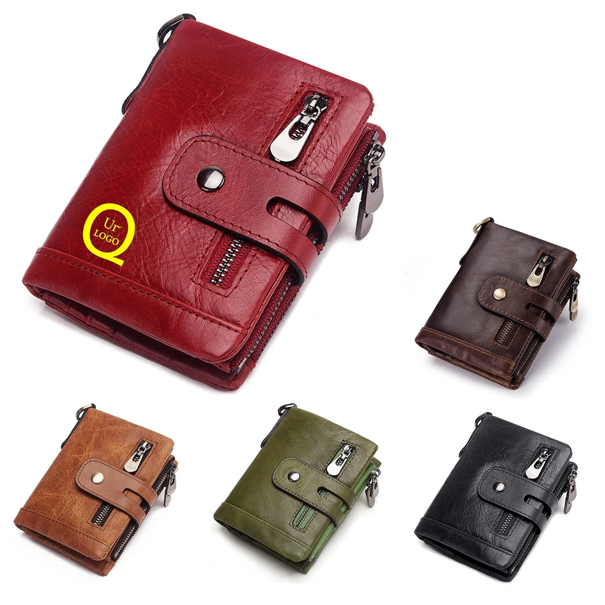 Tri-Fold Zipper Coin Purse 1