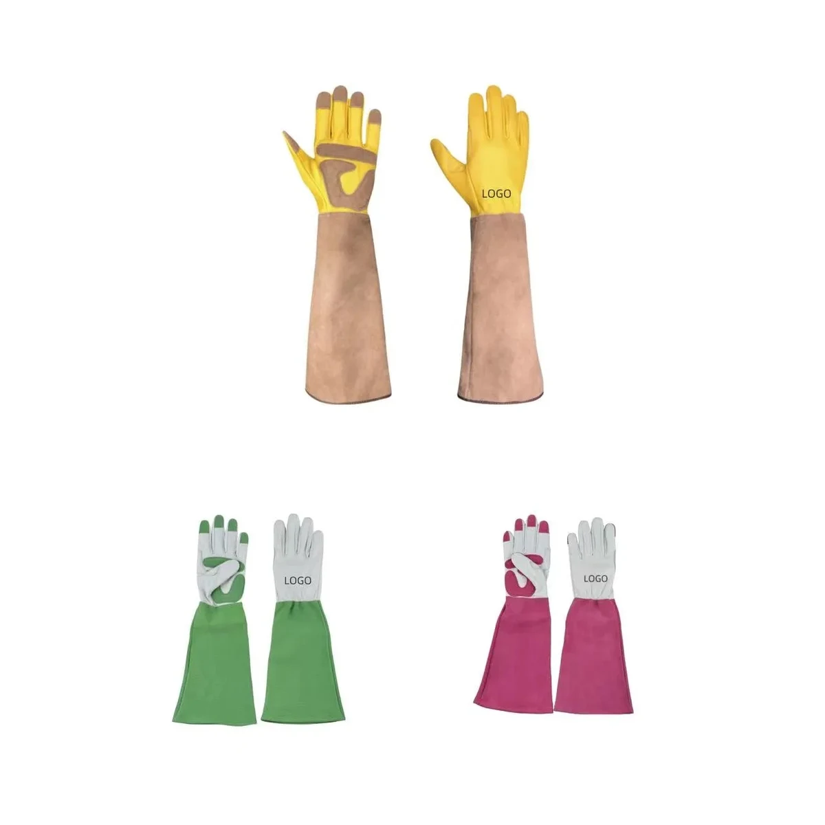 Long Gardening Gloves 1