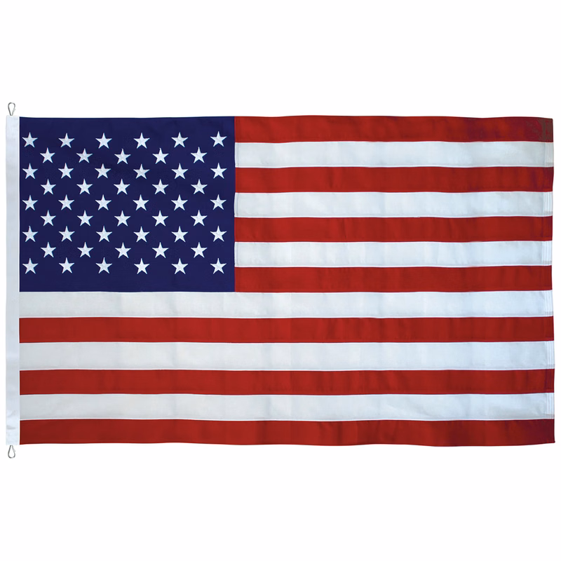 10' x 15' Tough Tex U.S. Flag with Rope and Thimble
