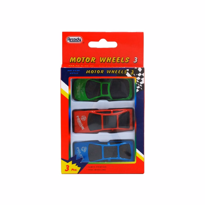 Diecast Metal Cars 3-Pack