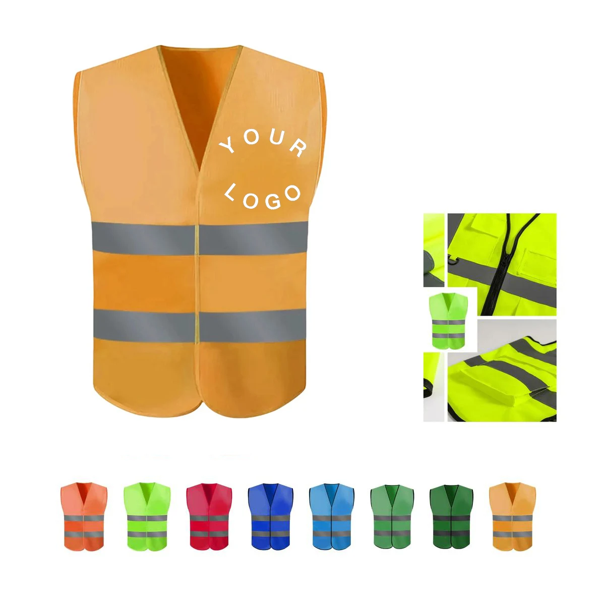 Reflective Safety Vest for Construction Work 1