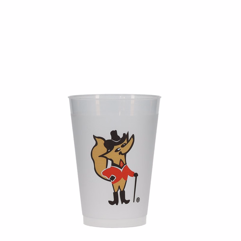 12 oz Frost-Flex Plastic Cup Frosted Digital Print