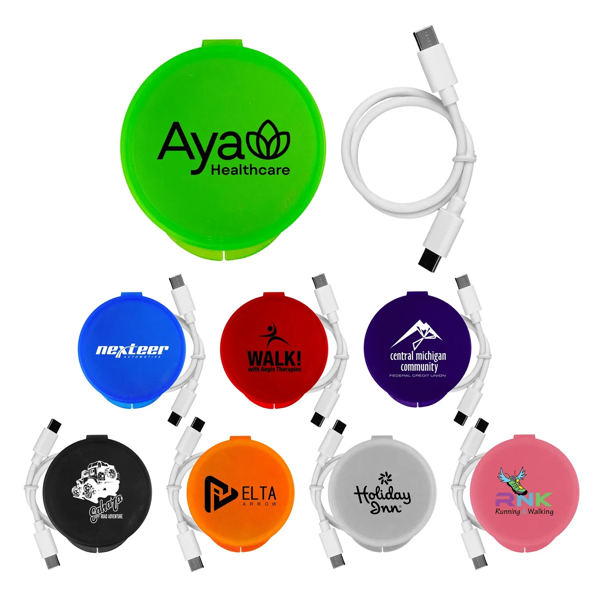 Round C to C Cable Set 1
