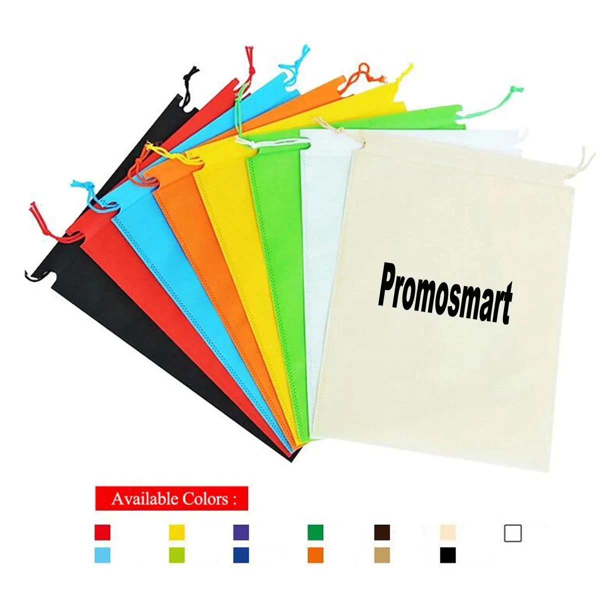 Non Woven Drawstring Storage Organizer Pouch Bag 1