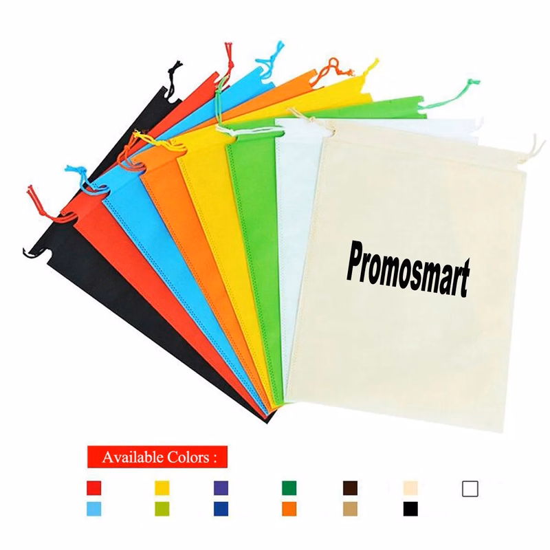 Non Woven Drawstring Storage Organizer Pouch Bag
