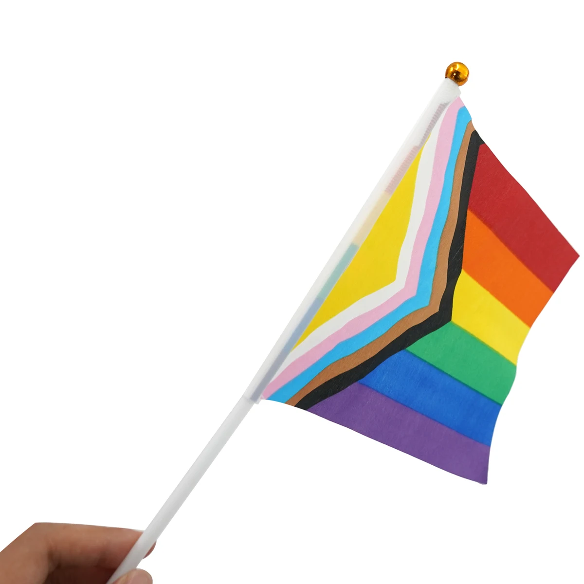 Pride Rainbow Hand Flag 1