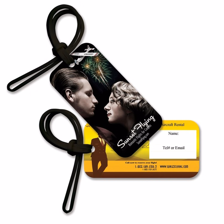 Rectangle Bag & Luggage Tag - Full Color