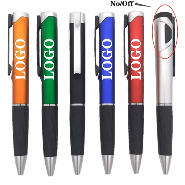 MOQ 100 LED Light Up Logo Pen