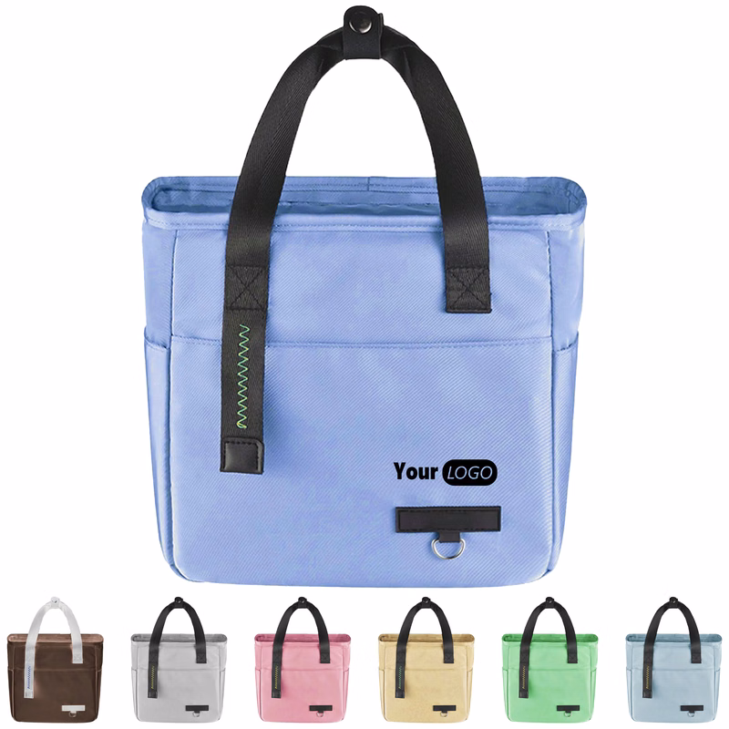 Oxford Leak-Proof Insulated Lunch Bag With Waterproof Design