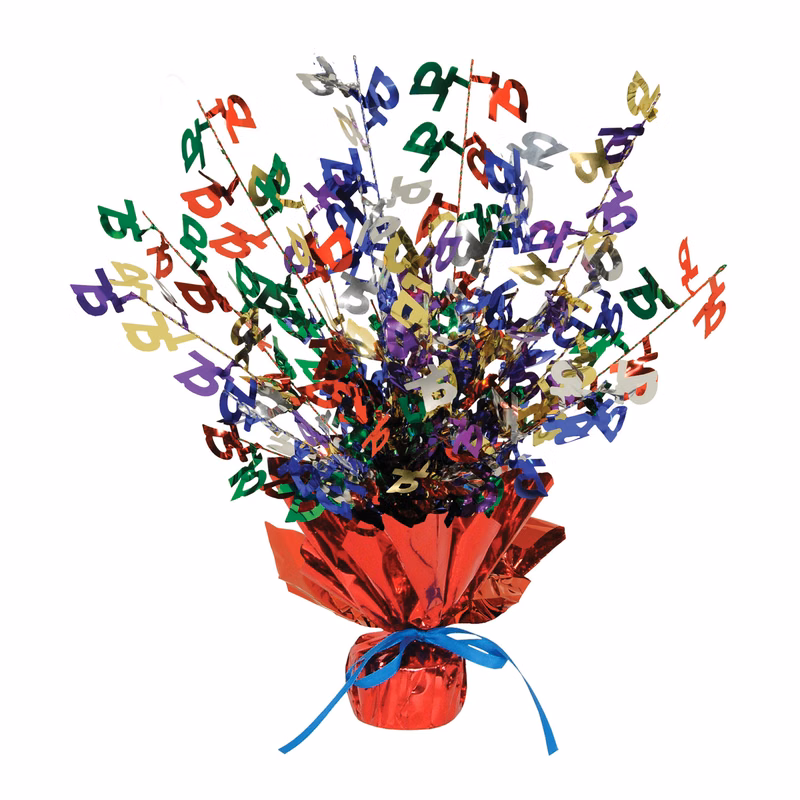 Gleam 'N Burst Number 75 Centerpiece