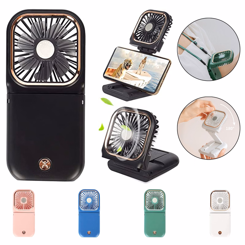 Portable Mini Fan Small Battery Bank