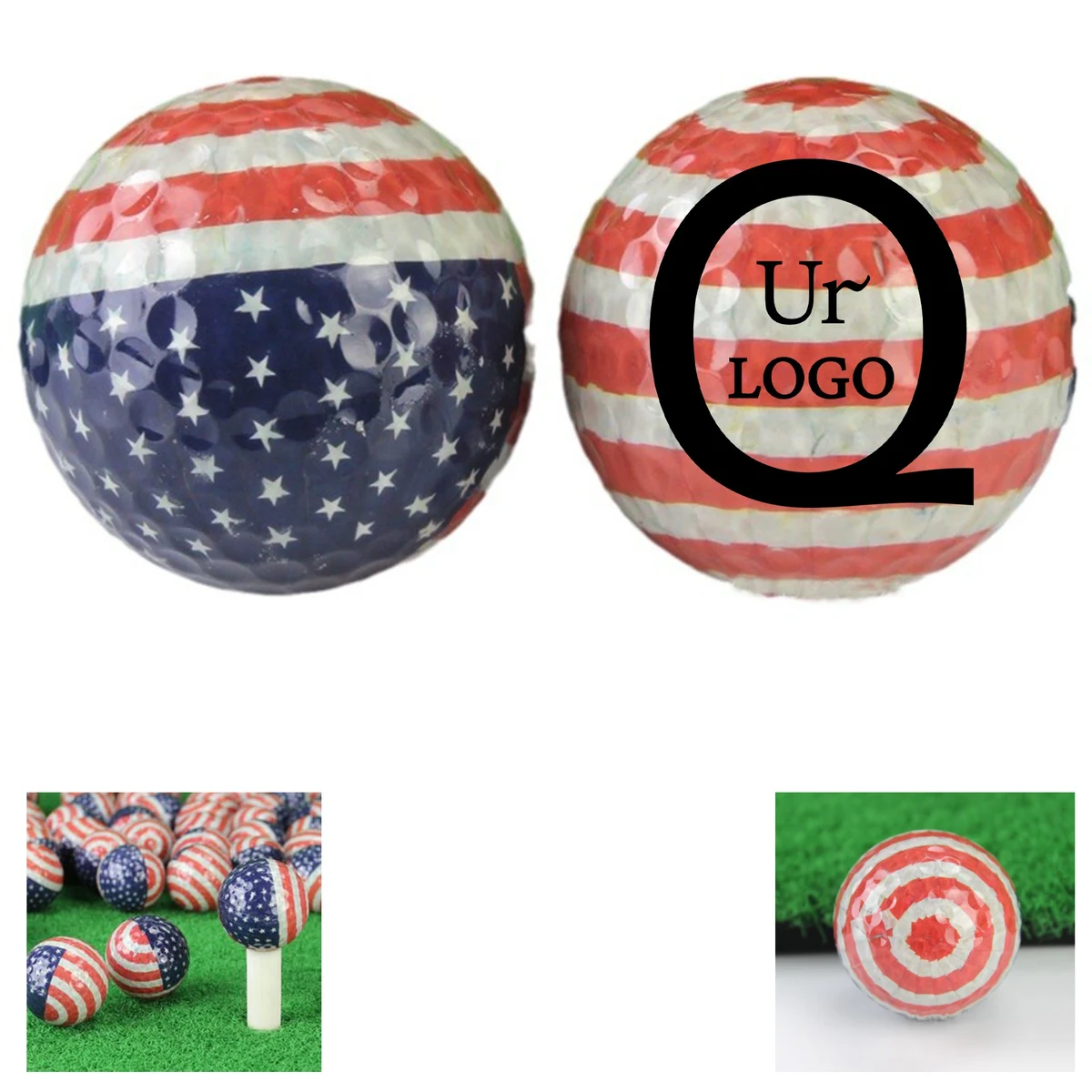 Customized Double-Layer Golf Ball 1