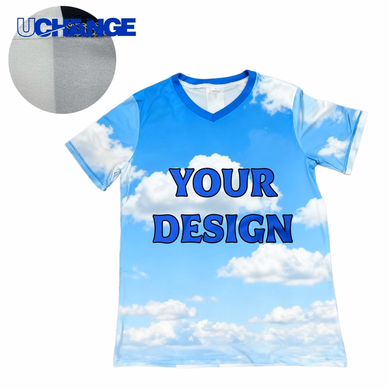 Dye-Sublimated V-Neck T-Shirt Apparel