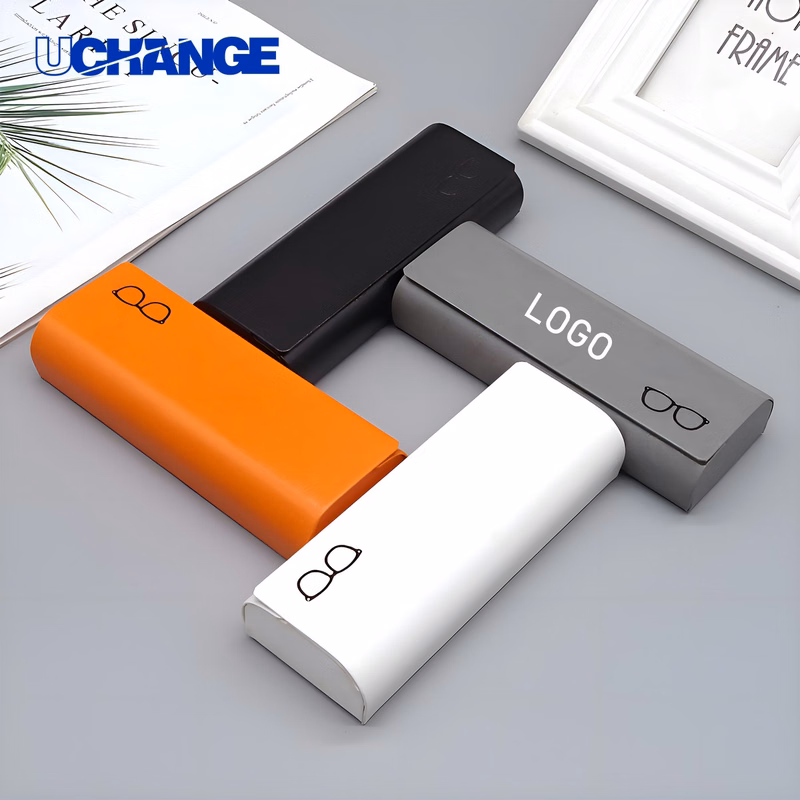 Eyewear Portable Leather Glasses Case Organizer