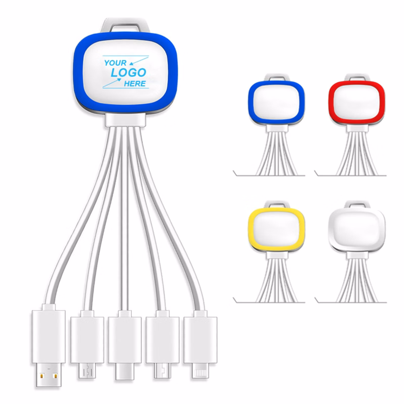 5" 1 Multi-Color USB Charger Cable