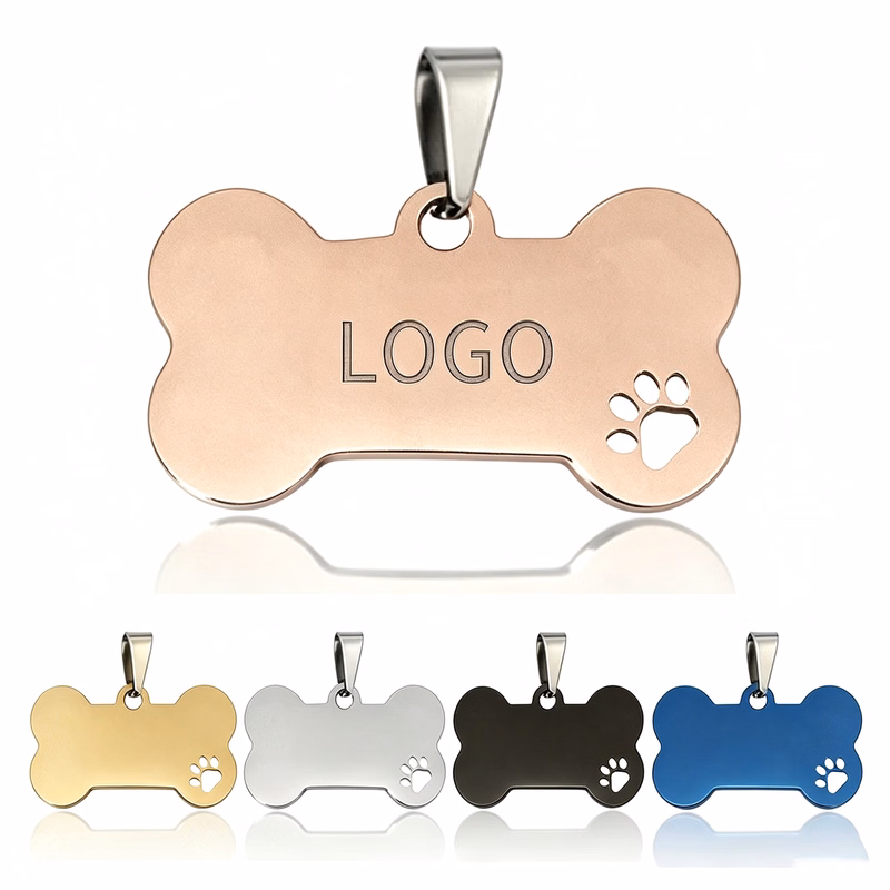 Custom Laser Engraved Dog Cat Name Tag