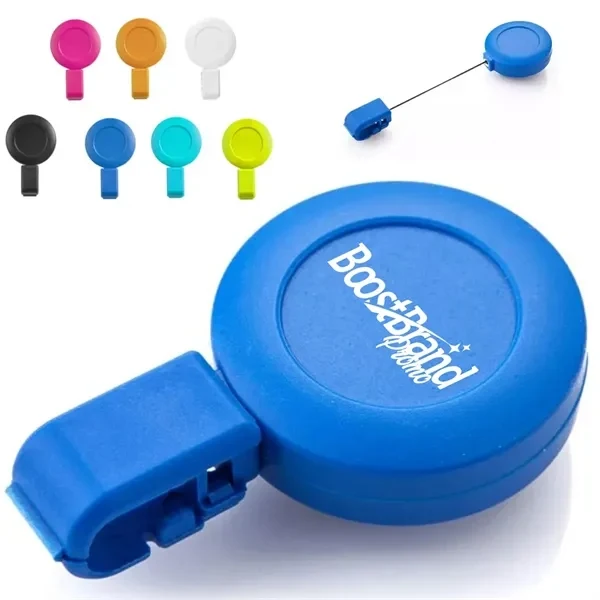 Custom Retractable Badge Reel with Secure Clip — Corporate ID Access Solution 1