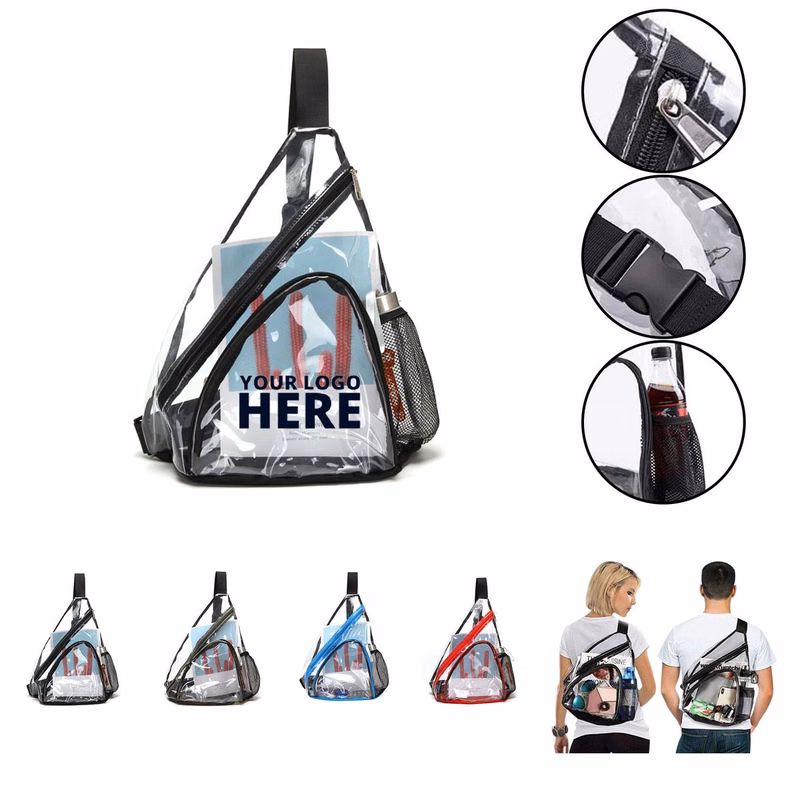 Clear PVC Sling Bag