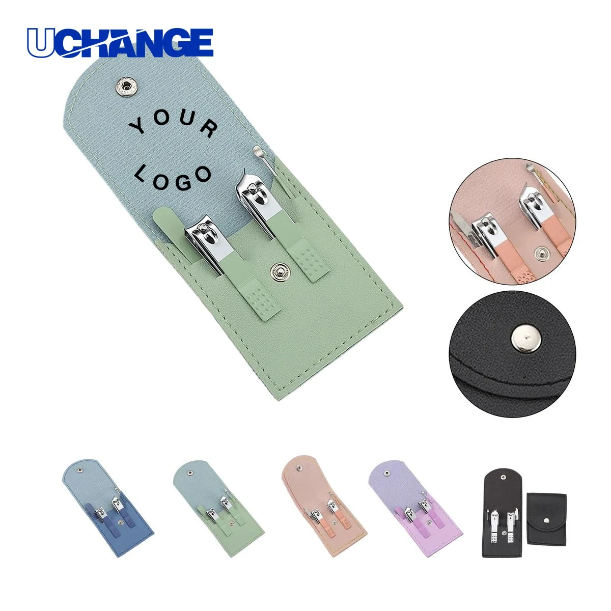 Stainless Nail Clipper Set Folding 1