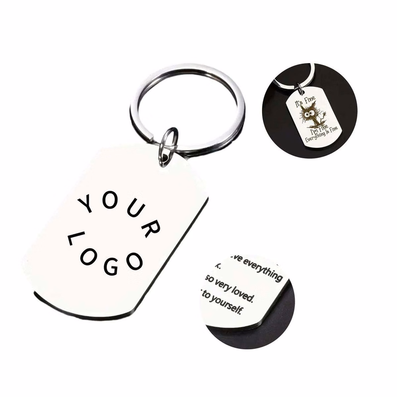 Durable Stainless Steel Keychain for Everyday Use