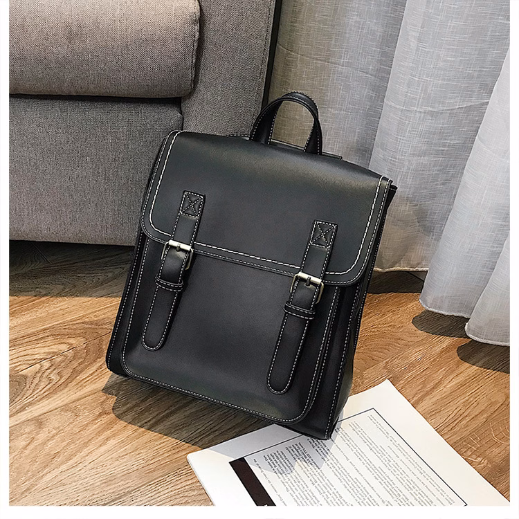 Vintage Leather Backpack For Women