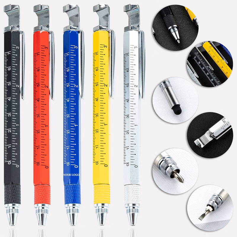 7 in 1 Tool Pen with Bottle Opener
