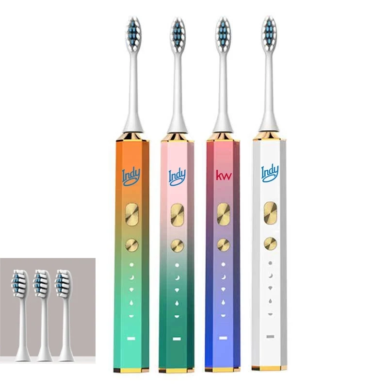 Electric Toothbrush With 4 Replacement Brush Heads 1