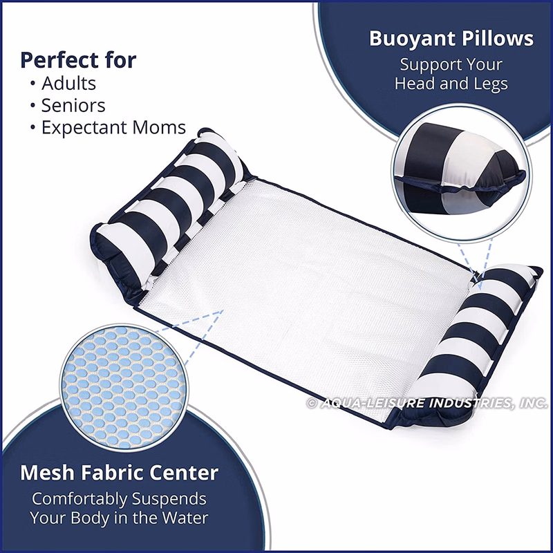 Aqua 4-In-1 Pool Float & Water Hammock