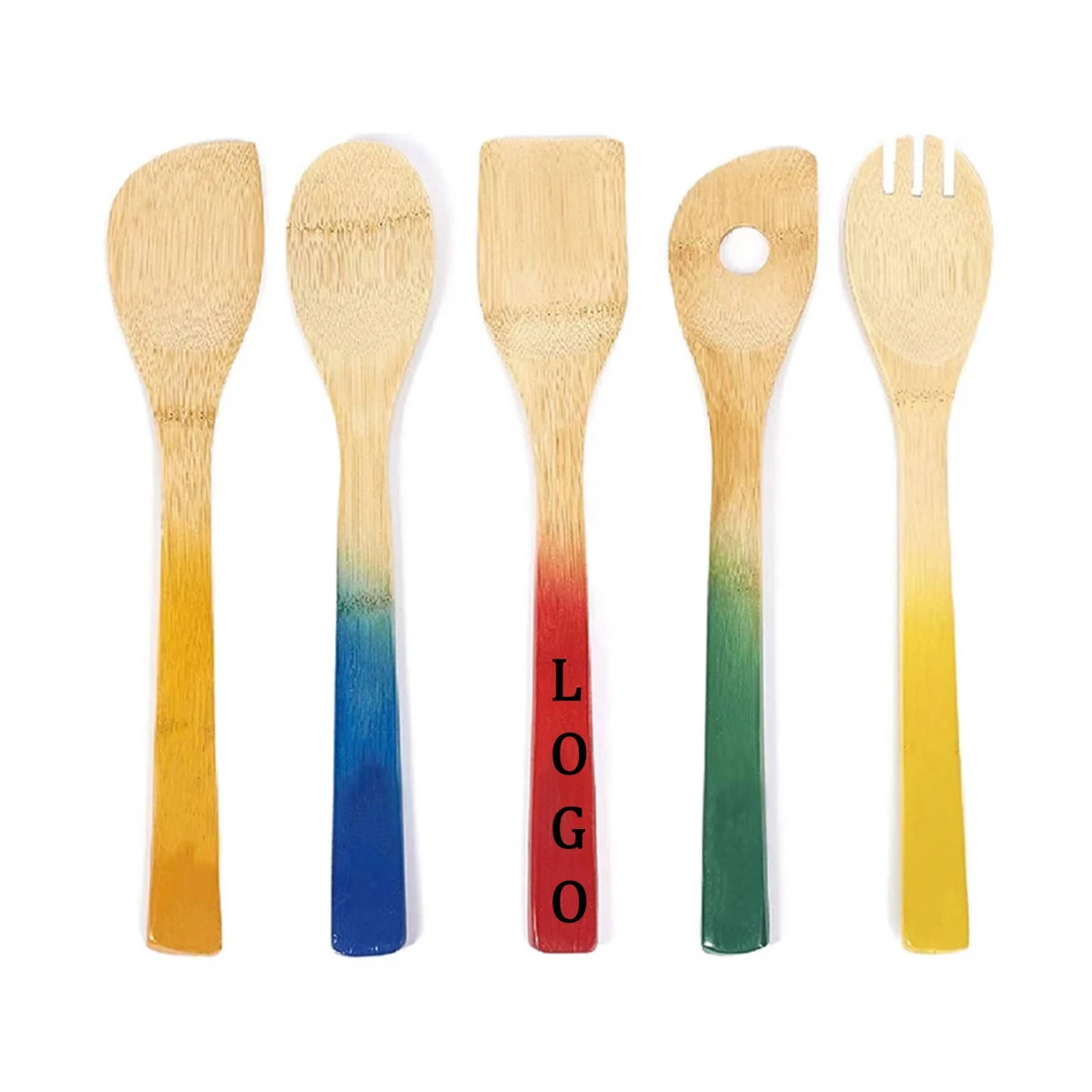 Kitchen Utensil Bamboo Spatula Set 1