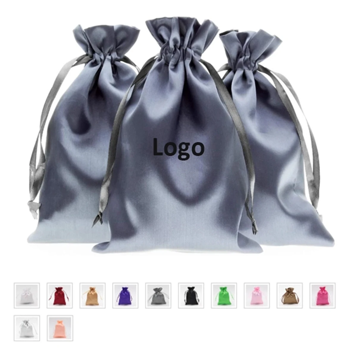 Satin Bags with Drawstring 1