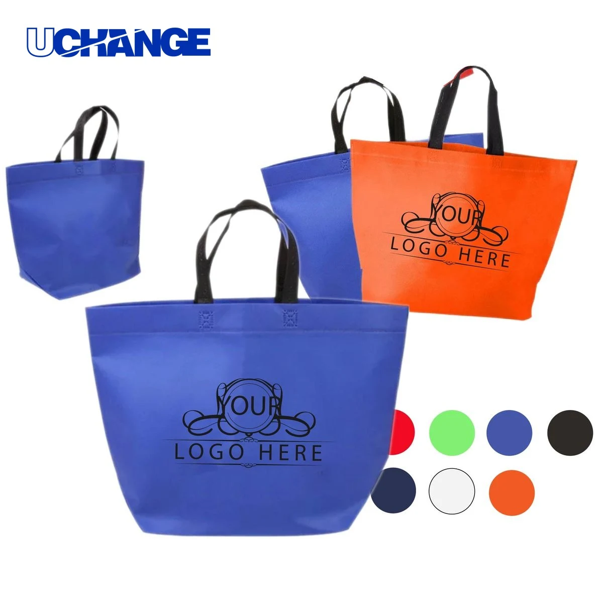 Two-Tone Heat-Sealed Non-Woven Tote Bag 1
