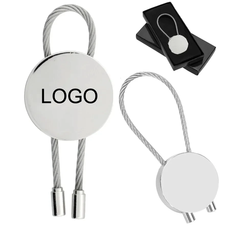 WIRE LOOP METAL KEYRINGS 1