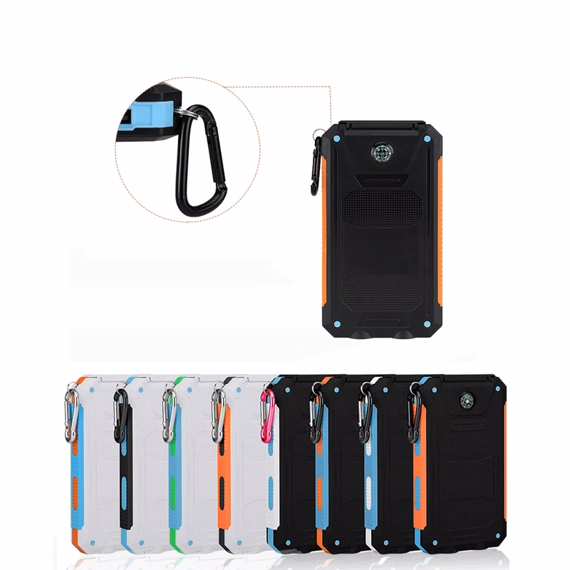 Waterproof Solar Power Bank - 10,000Mah